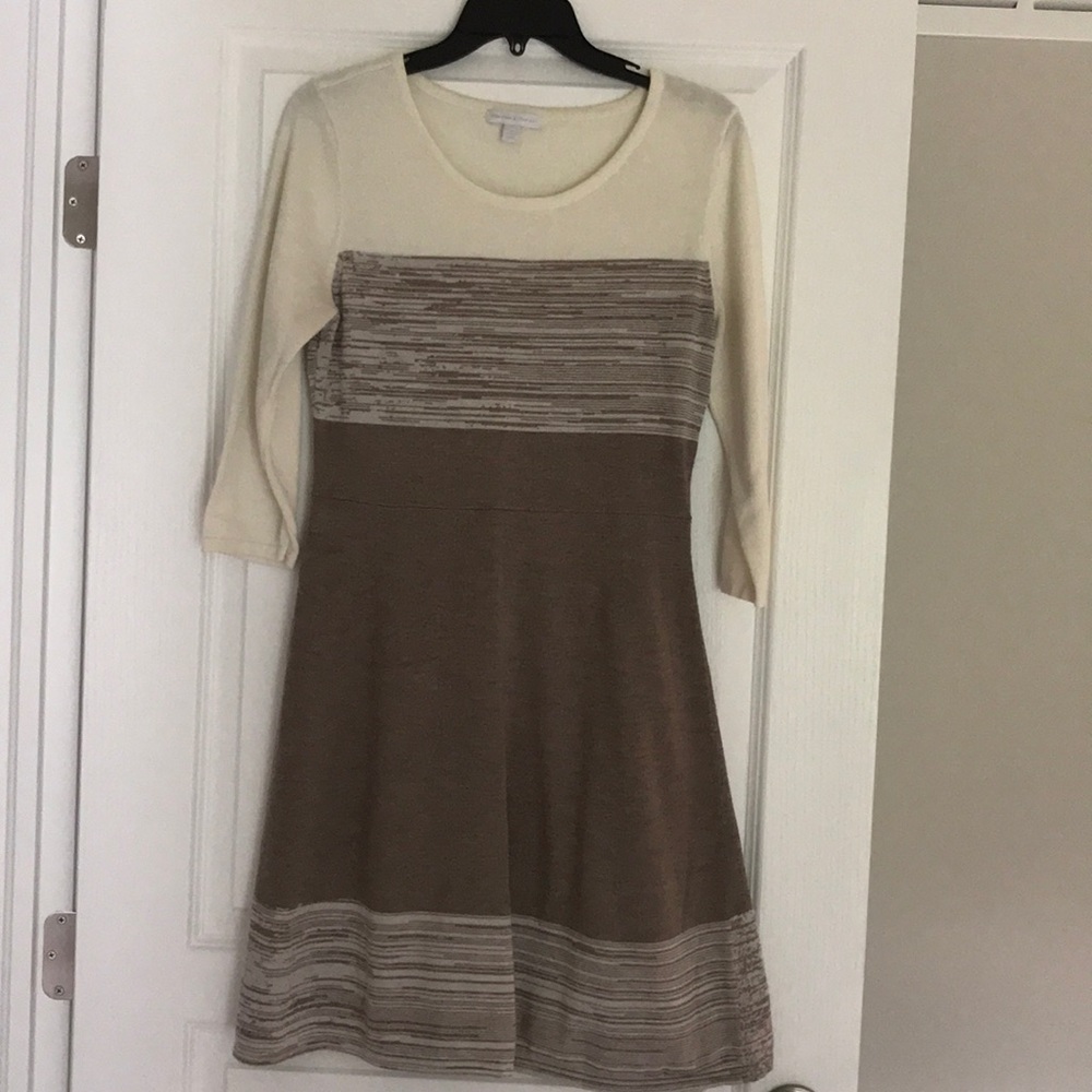 NY&C Cream Sweater Dress